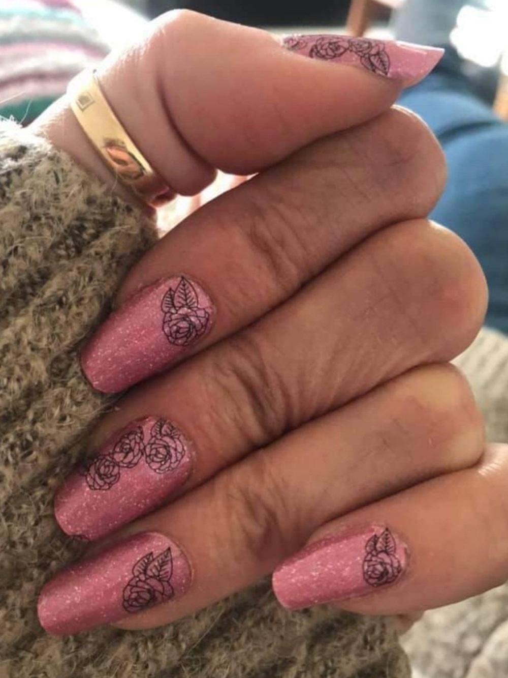 *Retired* Color Street: Anything Rose | Floral Romantic Flower Spring Clear - Picture 2 of 15
